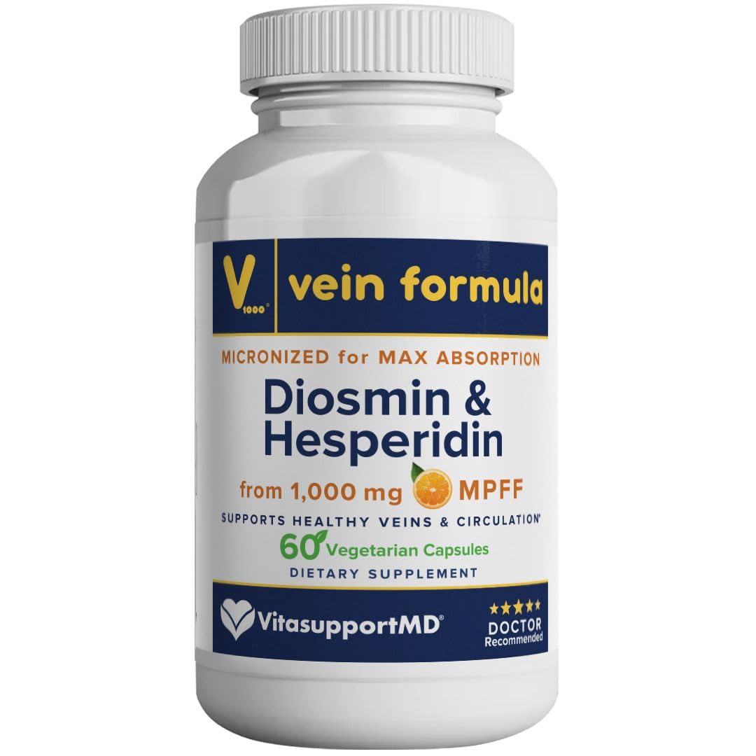 VITASUPPORTMD Vein Formula 1000mg, capsules vues de face