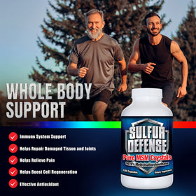 7 Lights Sulfur Defense Opti-MSM en milieu naturel