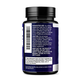 Nature's Nutrition Magnésium Citrate 1000mg sur fond neutre
