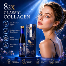 82X Collagène Marin Liquide 6000mg versé dans un verre