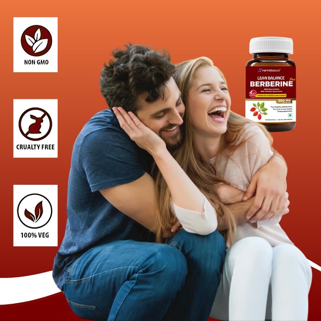 a balanced routine Lean Balance 1000mg Berberine Plus sur une table