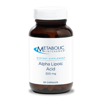 a balanced routine Maintenance Acide Alpha-Lipoïque 300mg flacon de 90 capsules