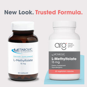 a balanced routine Maintenance L-Méthylfolate 15 mg 60 capsules en gros plan