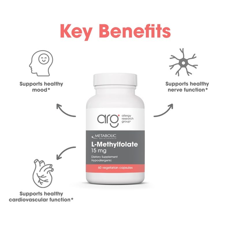 a balanced routine Maintenance L-Méthylfolate 15 mg 60 capsules sur table