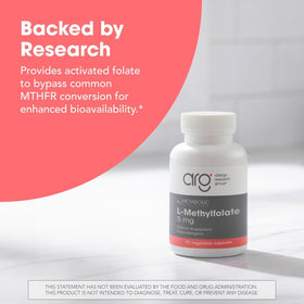 a balanced routine Maintenance L-Méthylfolate 5 mg sur une table