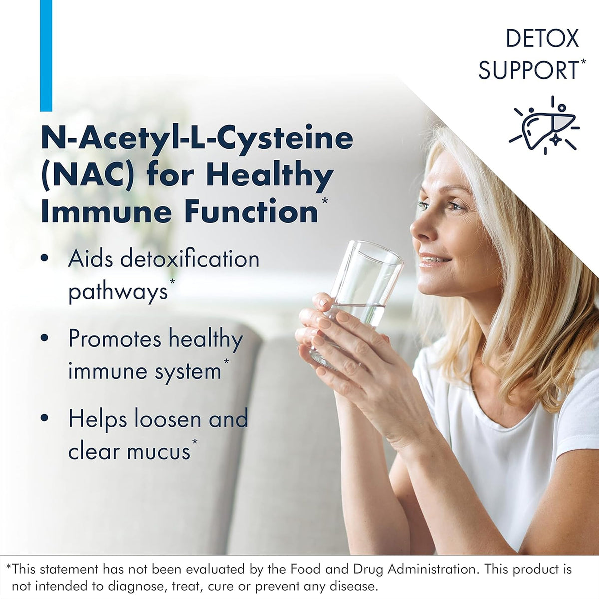 a balanced routine Maintenance NAC N-Acetyl Cysteine 600 mg supplement facts