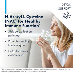 a balanced routine Maintenance NAC N-Acetyl Cysteine 600 mg supplement facts