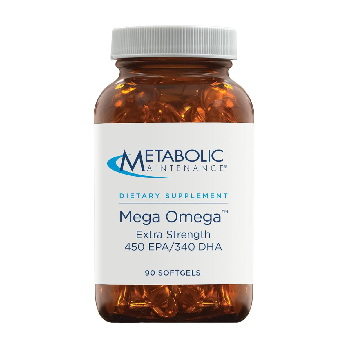 a balanced routine Maintenance Omega-3 90 gélules en boîte