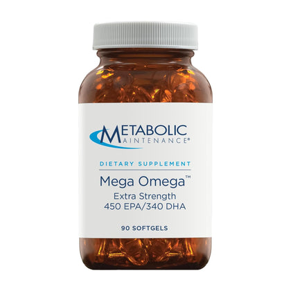 a balanced routine Maintenance Omega-3 90 gélules en boîte