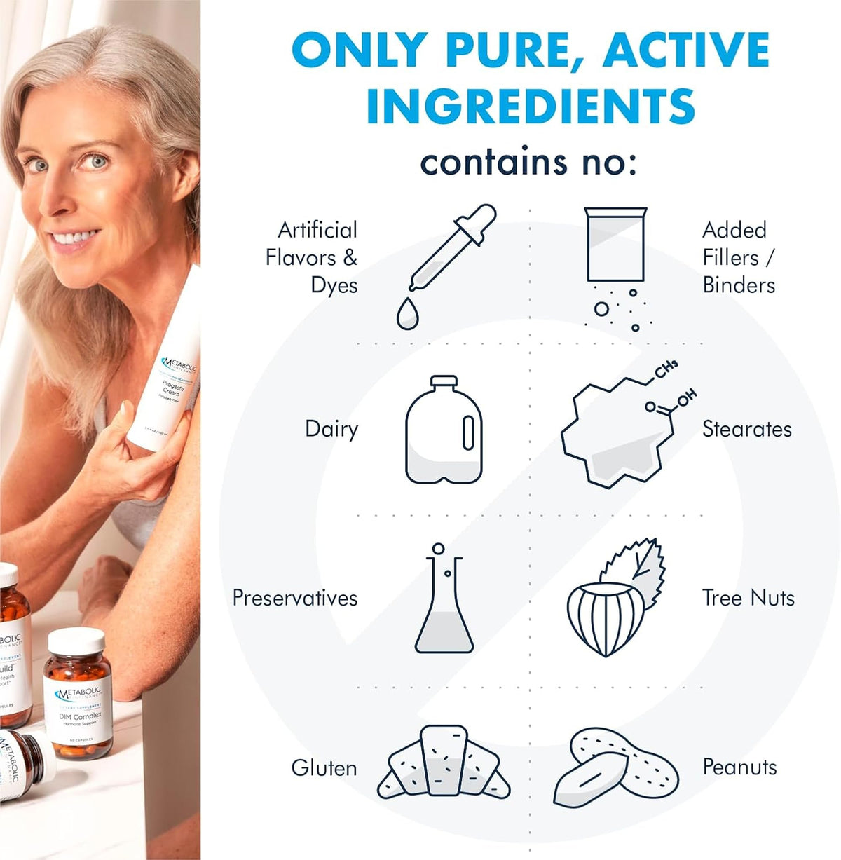 a balanced routine Maintenance VitalEyes 90 capsules vue de côté