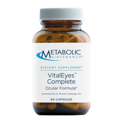 a balanced routine Maintenance VitalEyes 90 capsules vue de face