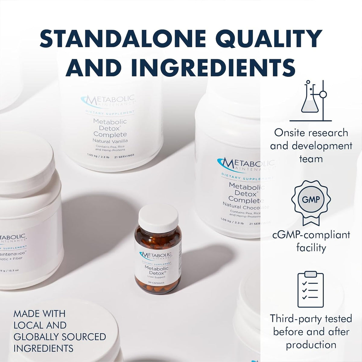 a balanced routine Maintenance VitalEyes capsules avec étiquette