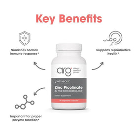 a balanced routine Maintenance Zinc Picolinate 30 mg label details