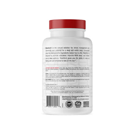 a balanced routine Nutrition daily wellness capsules sur une surface blanche