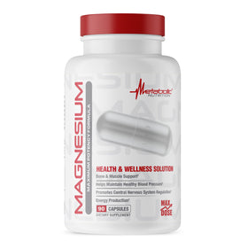 a balanced routine Nutrition Magnésium 650mg 90 capsules vue de face
