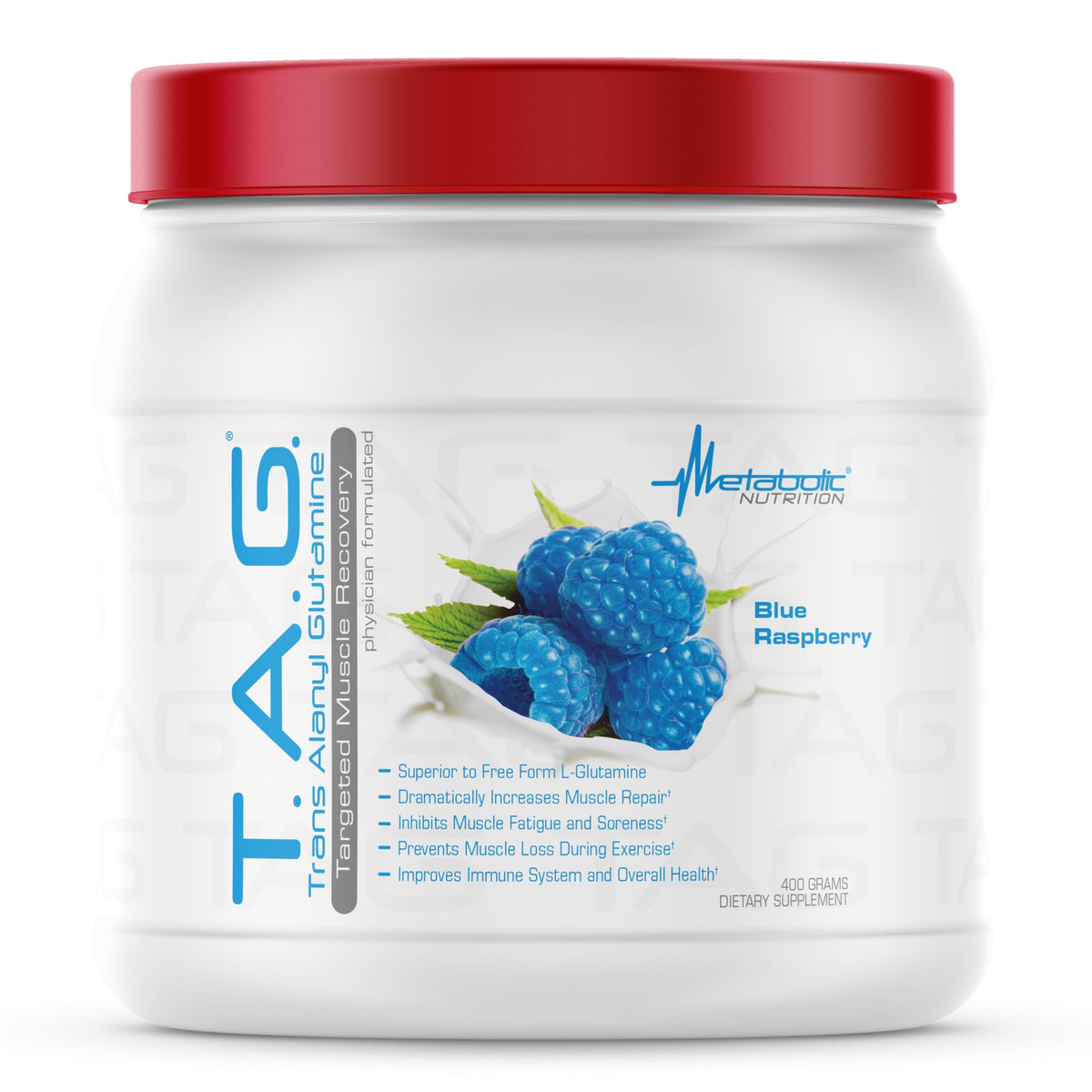 a balanced routine Nutrition TAG L-Glutamine 400g vue avant