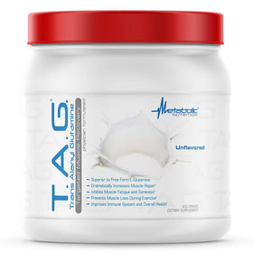 a balanced routine Nutrition TAG L-Glutamine 400g vue de face