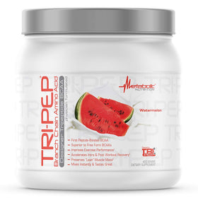 a balanced routine Nutrition TRIPEP BCAA Poudre 400g - Arôme Pastèque, vue de face