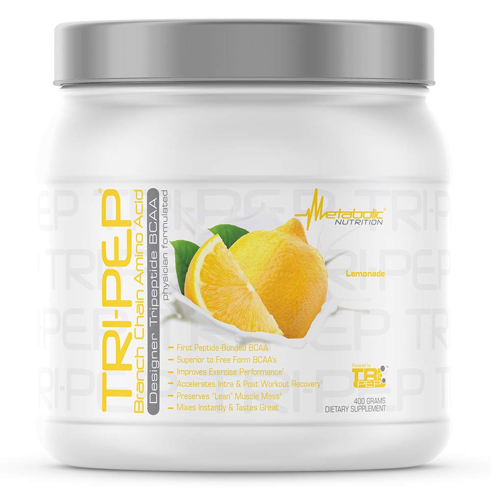 a balanced routine Nutrition TRIPEP BCAA Poudre Citronnade 400g vue de face