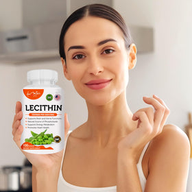 AAMATEC LIFE Capsules de Lécithine 1200mg, capsules individuelles