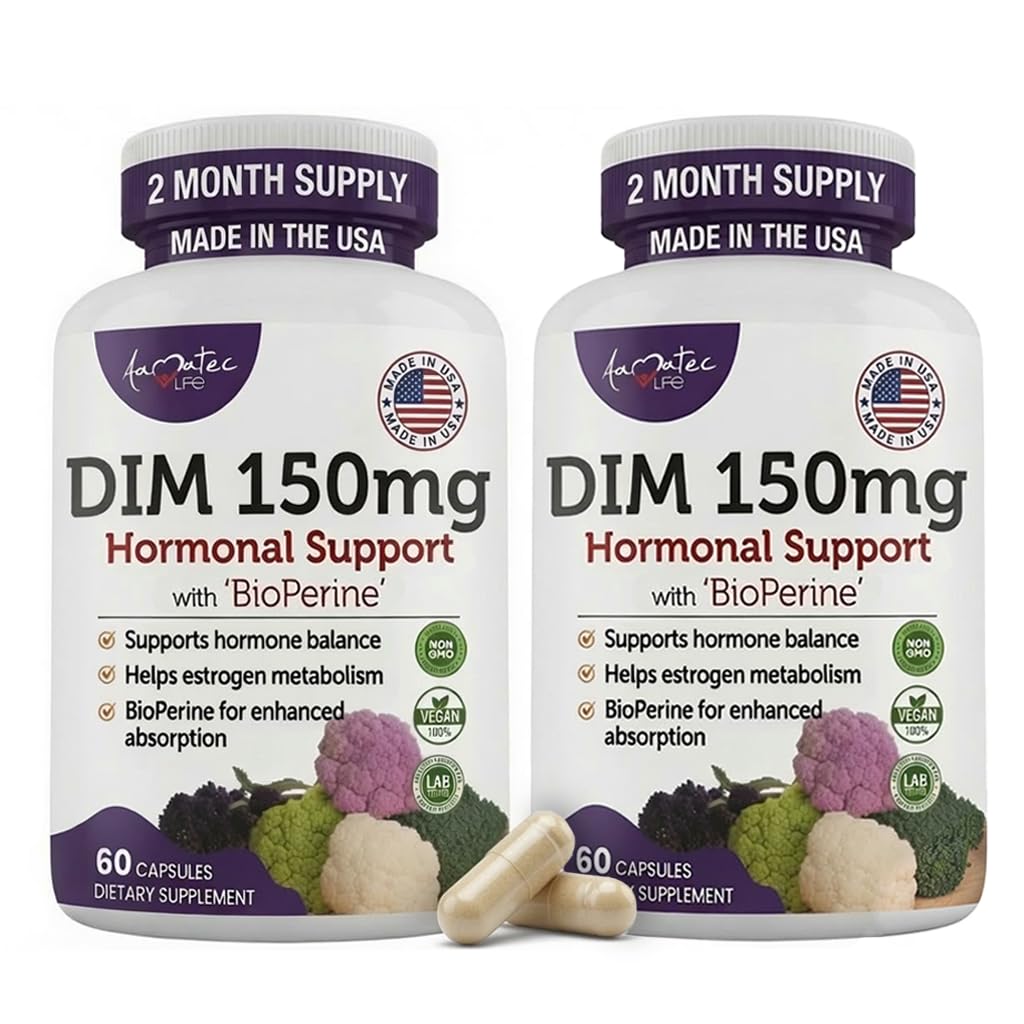 AAMATEC LIFE DIM Complex 150mg bouteille de 60 capsules vue de face