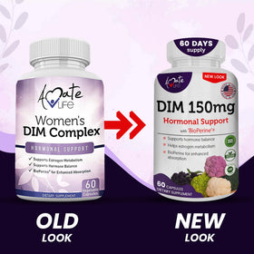 AAMATEC LIFE DIM Complex 150mg capsules individuelles sur fond blanc