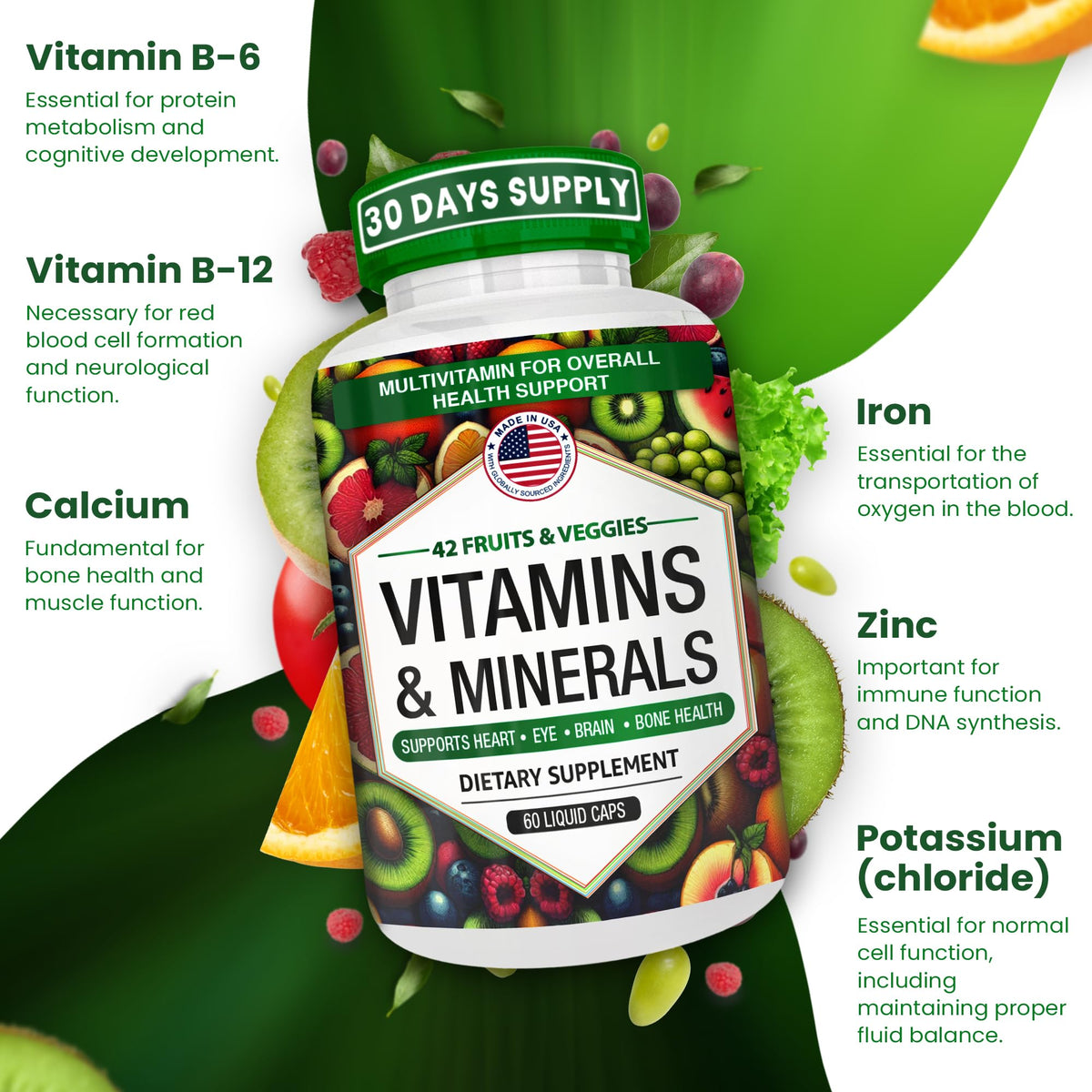 AAMATEC LIFE Multivitamines Quotidiennes close-up of capsules
