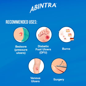 ABINTRA sachets en boîte avec dimensions affichées