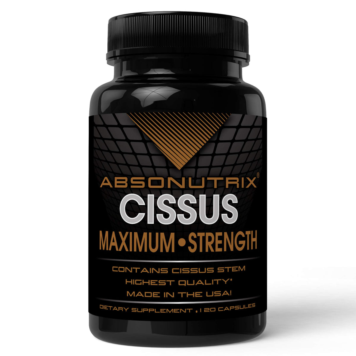 Absonutrix Cissus Quadrangularis 1600mg 120 capsules front view
