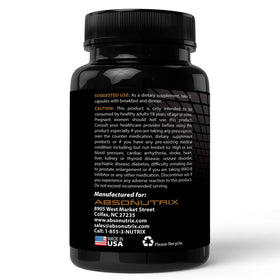 Absonutrix Cissus Quadrangularis 1600mg packaging side view