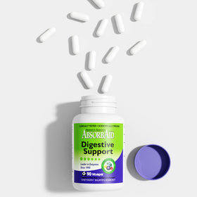 AbsorbAid Complément Alimentaire Multi-Enzymes 90 Vcaps vue arrière