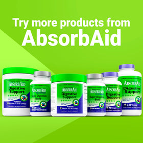 AbsorbAid Enzymes daily 100g - pot ouvert avec poudre
