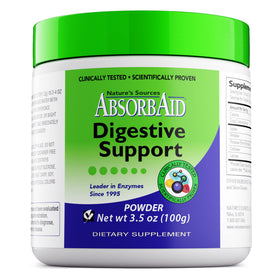 AbsorbAid Enzymes daily 100g - vue de face du pot