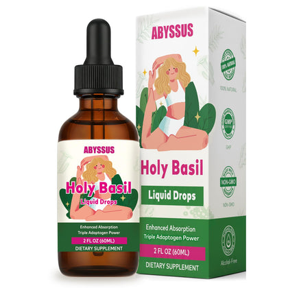 ABYSSUS Basilic Sacré 300mg liquide flacon avant