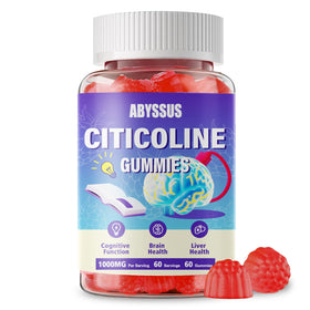 ABYSSUS Gummies Citicoline 1000mg pot de 60 gummies