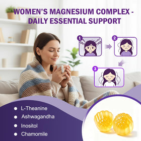 ABYSSUS Gummies Complex Magnésium 12-en-1, vue de côté