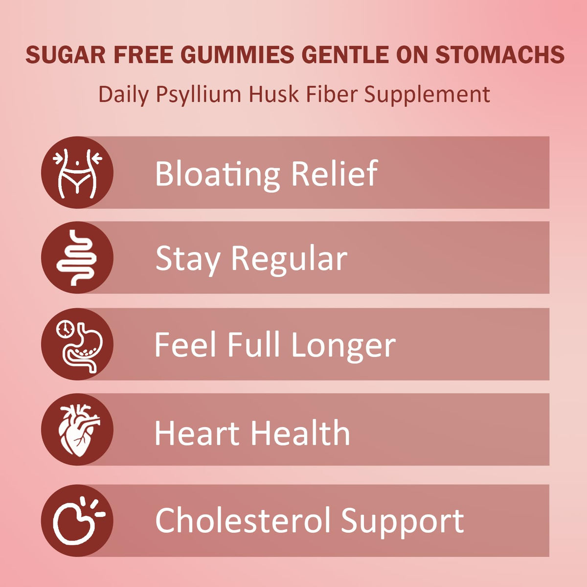 ABYSSUS Gummies de Psyllium 1500mg, boîte ouverte montrant les gummies