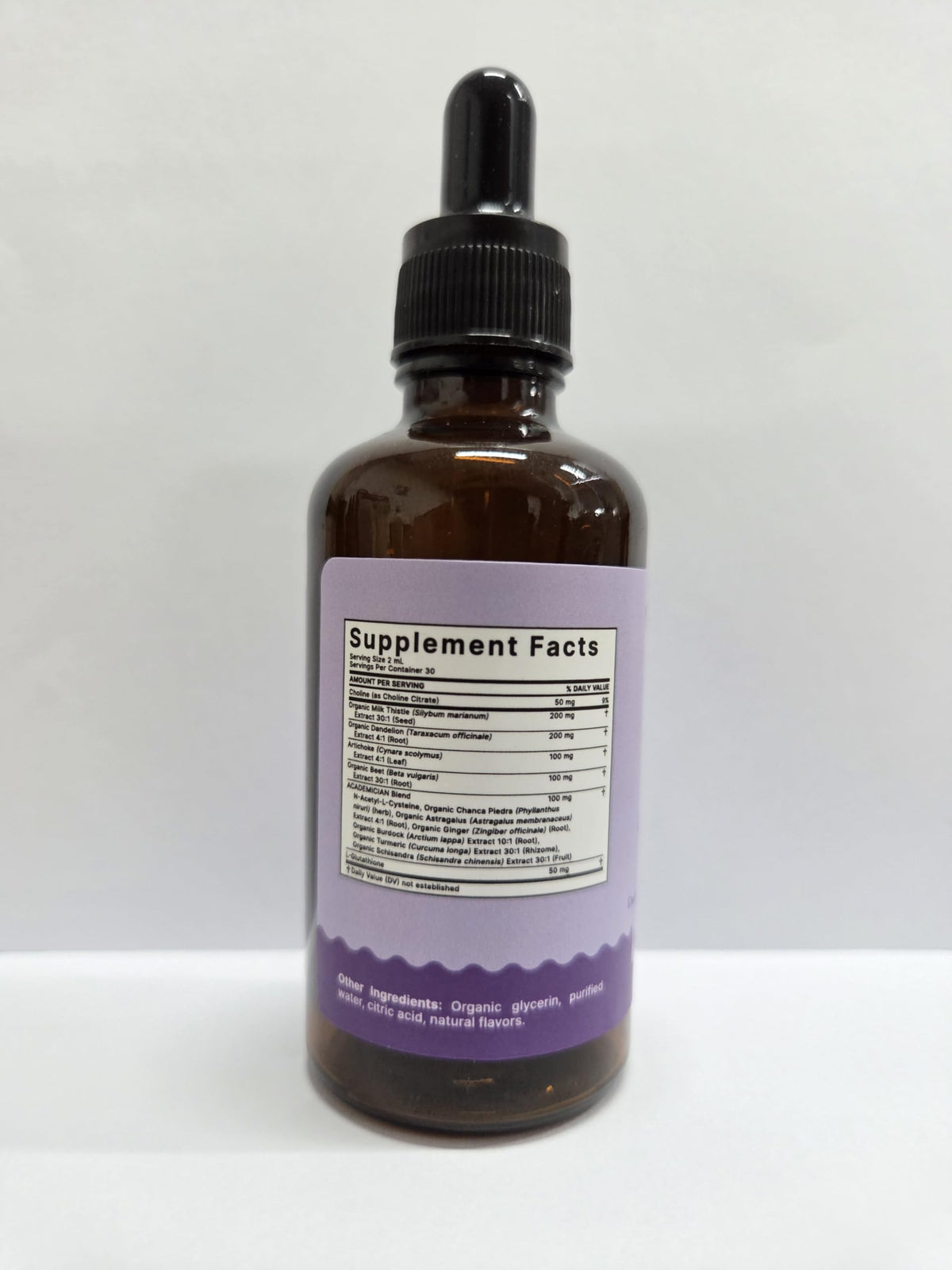 ACADEMICIAN Complément Alimentaire Artichaut 60ml avec essai de gouttes
