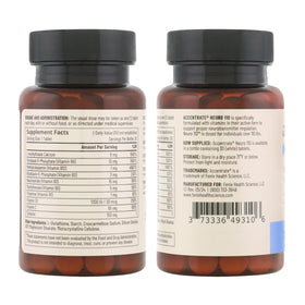 Accentrate Neuro B-Complex Methylé, taille du produit en main