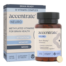 Accentrate Neuro Complément B Complex Complet avant avec étiquette