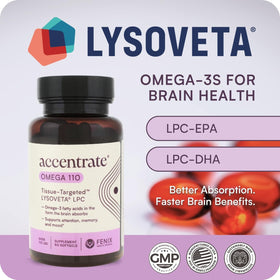Accentrate Omega MAX format de capsule