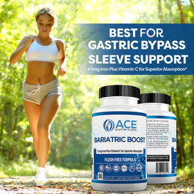 ACE NUTRITION Multivitamine Bariatric 90 Capsules avec étiquette