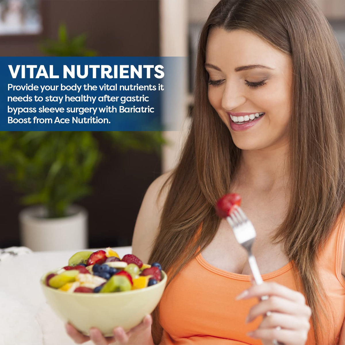 ACE NUTRITION Multivitamine Bariatric 90 Capsules sur fond blanc