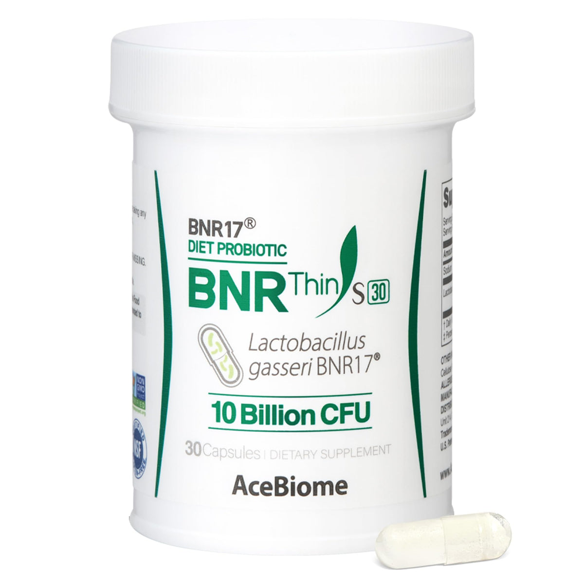 AceBiome BNRThin S30 boîte de 30 capsules végétales