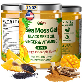 ACEYO Gel de Mousse de Mer 4-en-1 vue de face avec étiquette