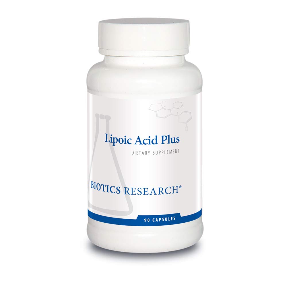 Acide Lipoïque Plus BIOTICS RESEARCH 90 capsules vue avant