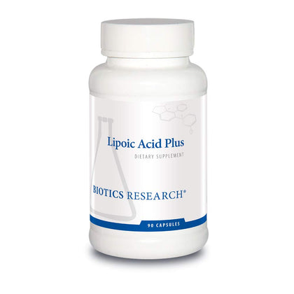 Acide Lipoïque Plus BIOTICS RESEARCH 90 capsules vue avant