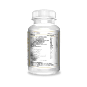 ACTIF Multivitamines Bio 70+, dosage et ingrédients sur l'emballage