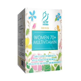 ACTIF Multivitamines Bio 70+ pour femmes, style de vie actif