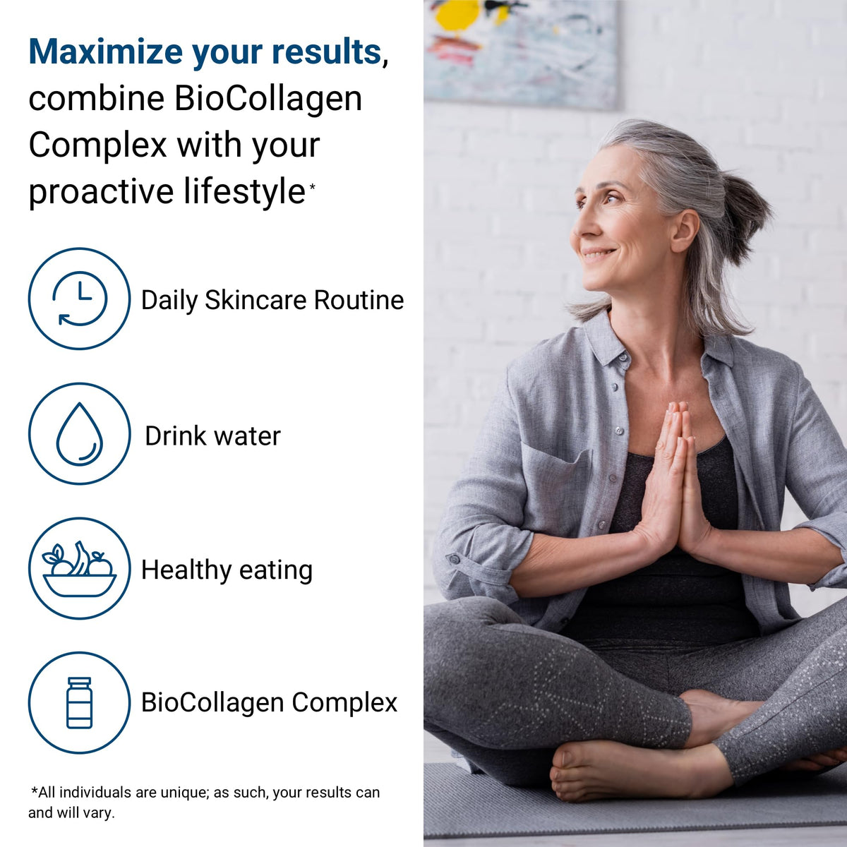 ACTIVATEDYOU BioCollagen Complex ingrédients listés